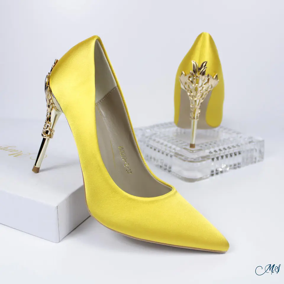 Stilettos Satín Marglo 11  7