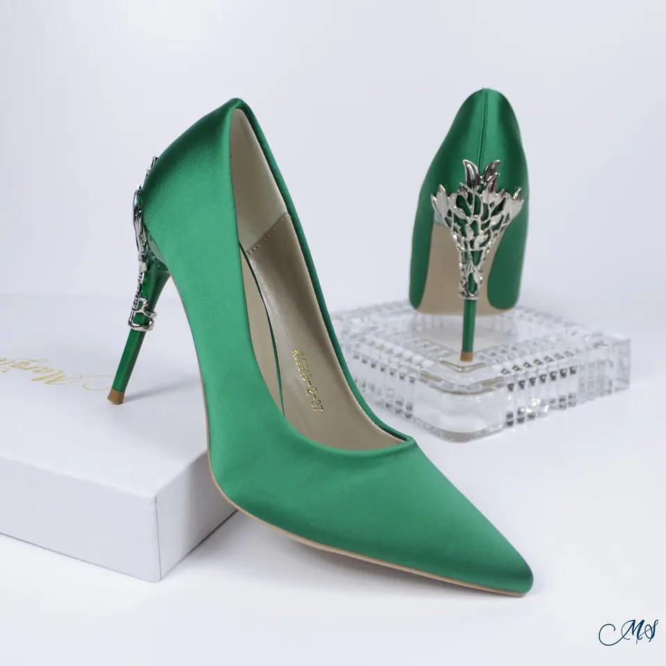 Stilettos Satín Marglo 11  8