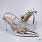 Stilettos Plateados Marglo 63 - Miniatura 1