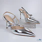 Stilettos Plateados Marglo 63 - Miniatura 5