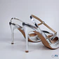 Stilettos Plateados Marglo 63 - Miniatura 4