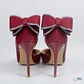 Stilettos Satín Marglo 28 Rojo - Miniatura 2