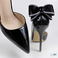 Stilettos Negros Marglo 25 Acharolados - Miniatura 3