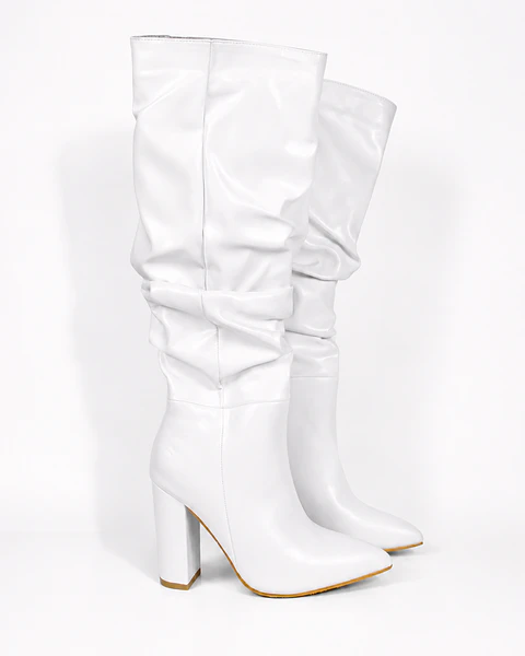 Botas Largas Marglo 73 Blanco 