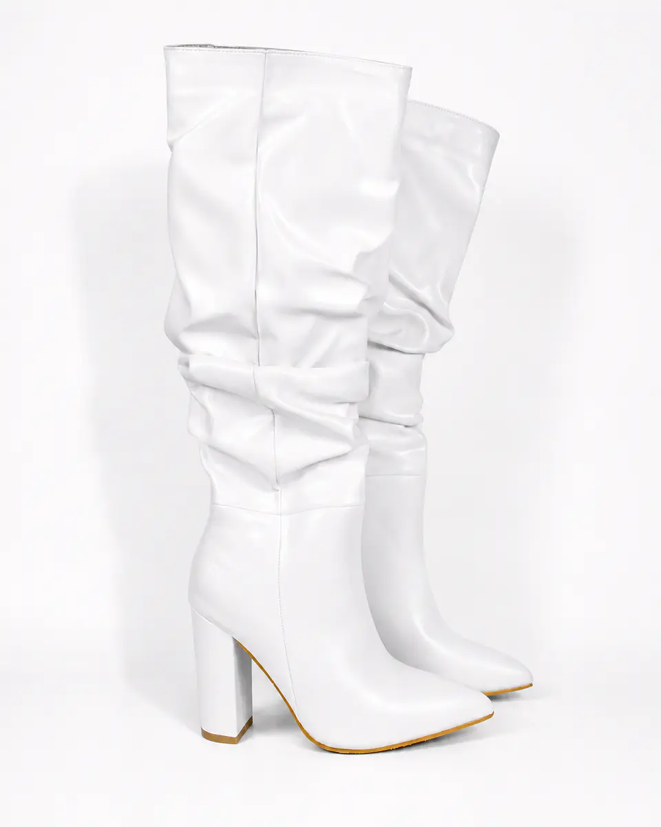 Botas Largas Marglo 73 Blanco  1