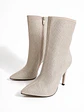 Botas Cortas Marglo 70 Nude - Miniatura 1