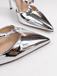 Stilettos Plateados Marglo 63 - Miniatura 2