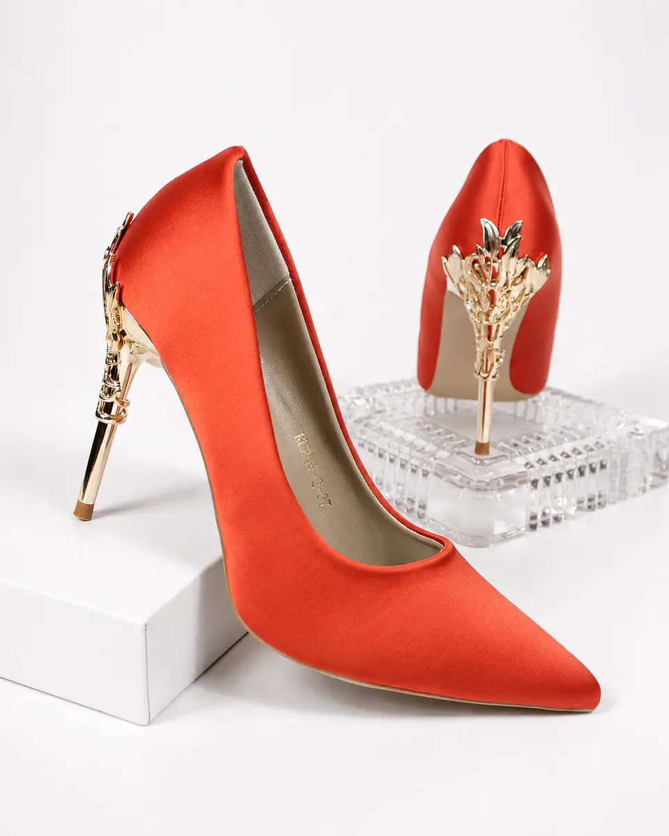 Stilettos Satín Marglo 11  3