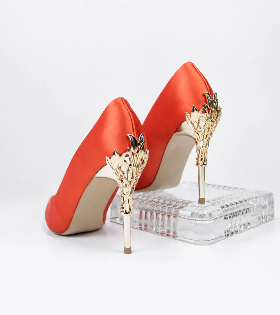 Stilettos Satín Marglo 11  4