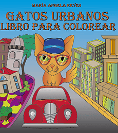 Libro para colorear Gatos urbanos