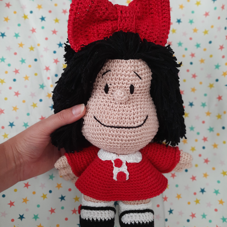 Mafalda amigurumi doll 2