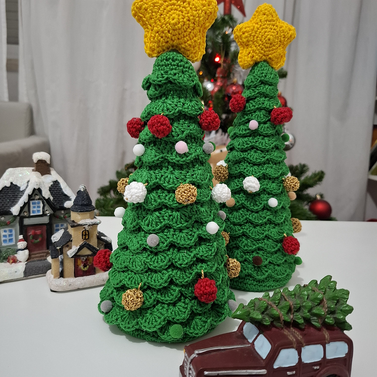 Árvore de Natal em Croché 2