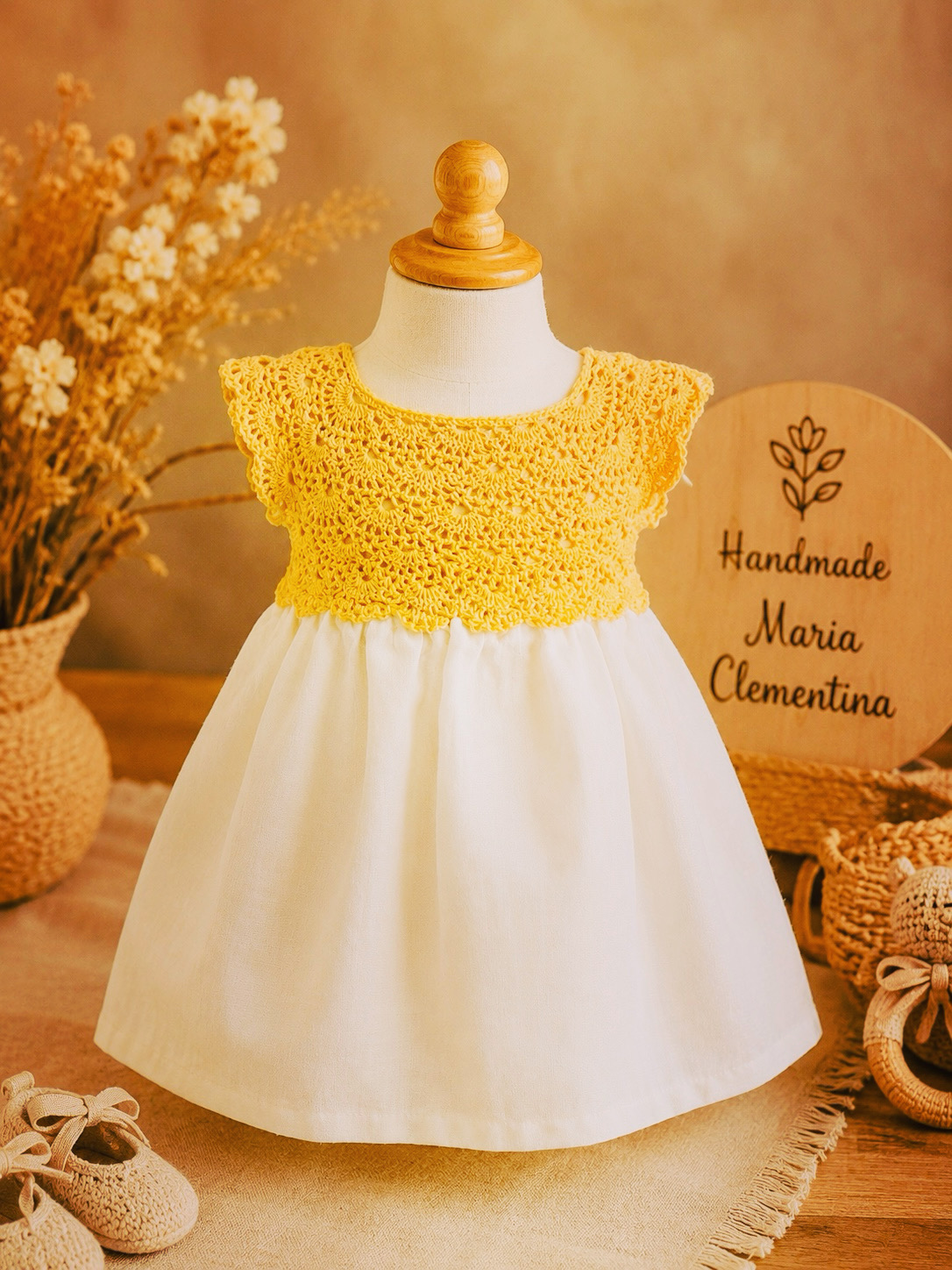 Vestido Aurora Amarelo 1