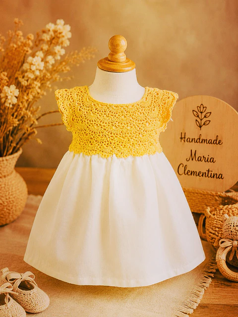 Vestido Aurora Amarelo