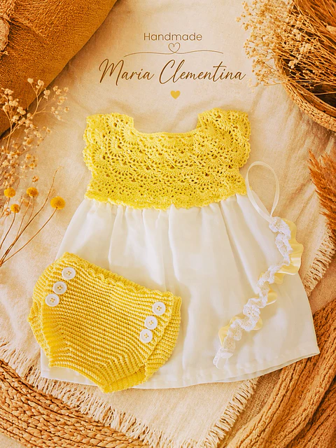 Conjunto Aurora Amarelo 