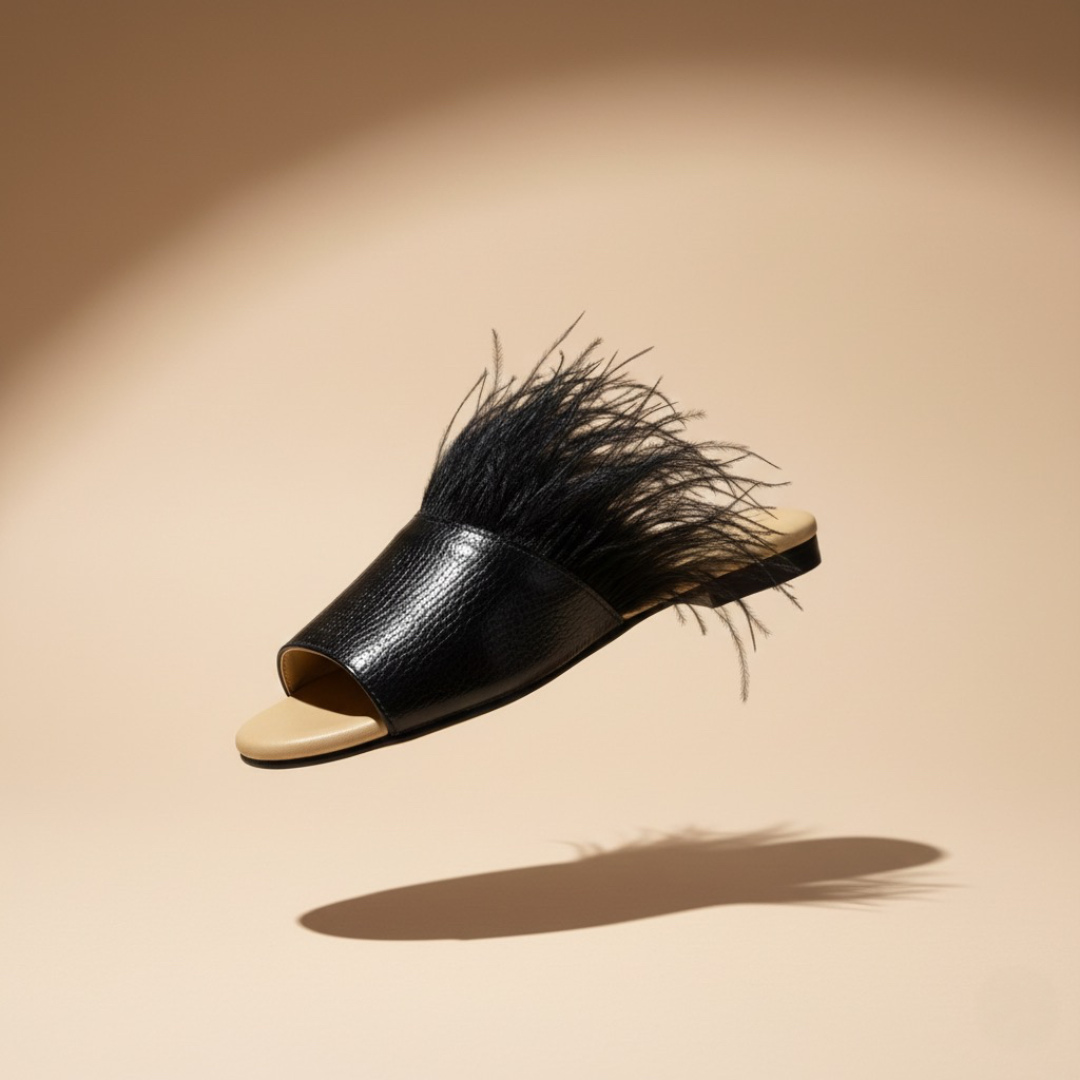 Chanclas Plumas
