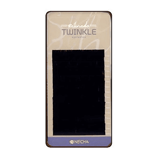 Refinado Twinkle Eyelashes Neicha 16 filas - Extensiones de Pestañas Curvatura B, C y L