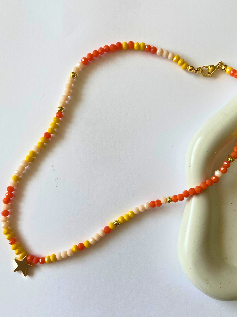 Collar choker estrella 1