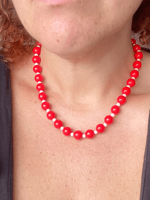 Collar Lady red