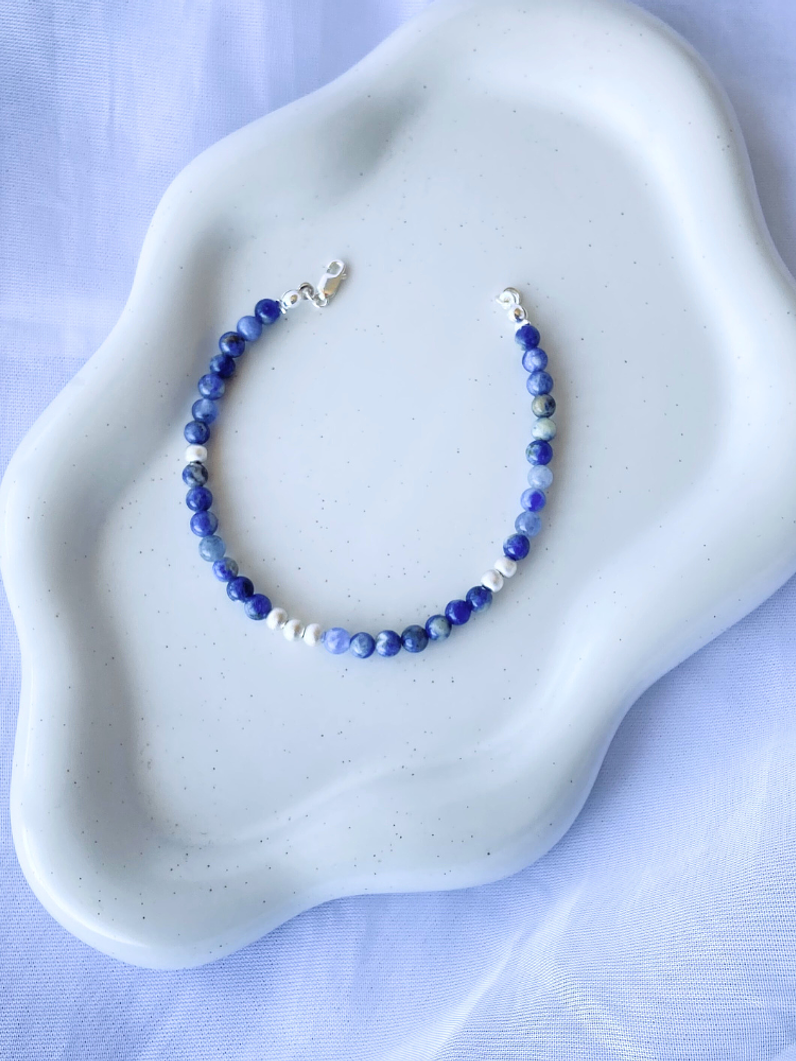 Pulsera Lapislázuli  2