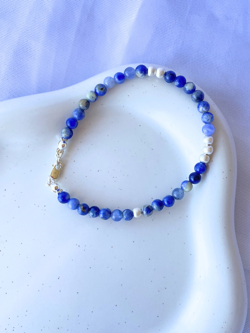 Pulsera Lapislázuli  3