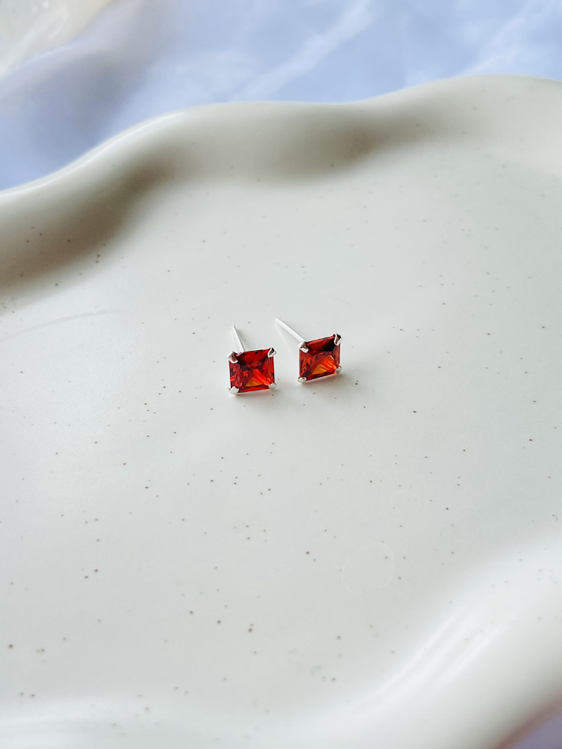 Aro circón granate  3