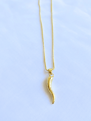 Collar Ají cornicello