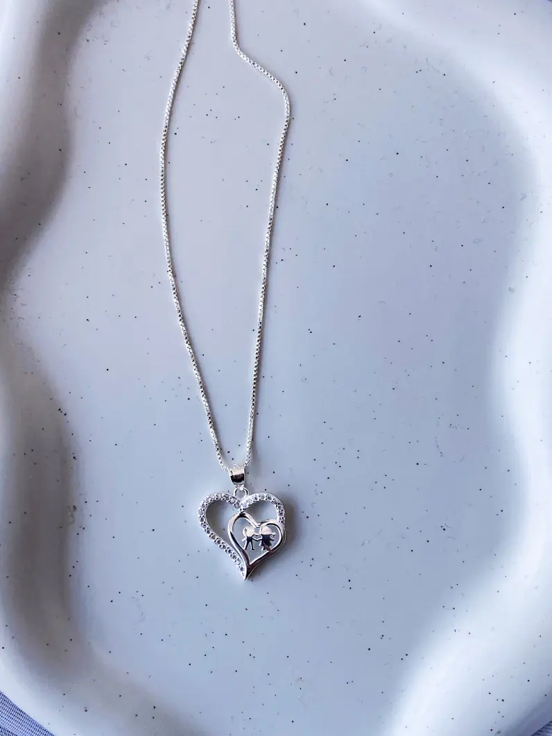 Collar amor infinito familia 4