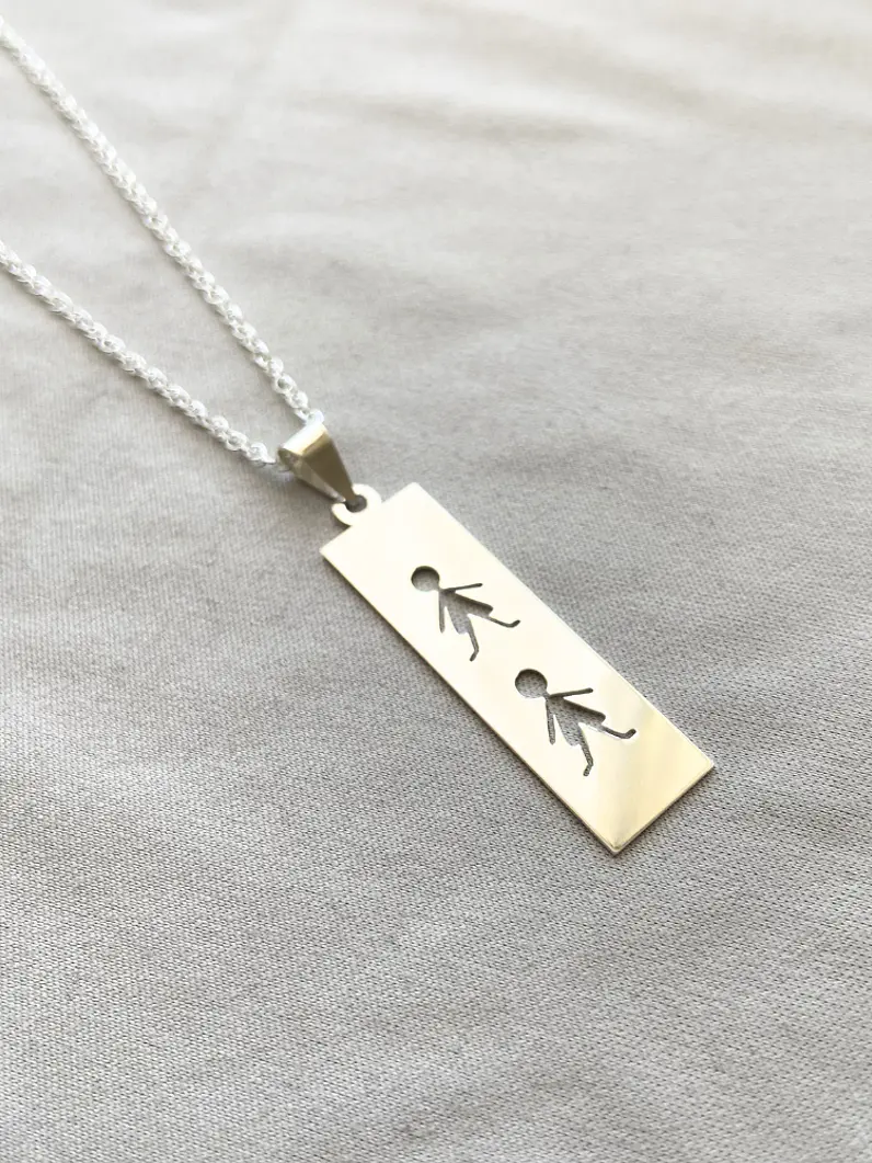 Collar huellas de amor 1