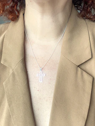 Collar Cruz Calada