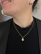 Collar medalla virgen - Miniatura 4