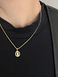 Collar medalla virgen - Miniatura 2