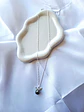 Collar Llamador de Ángeles Plata 925 con Esfera Negra - Miniatura 4