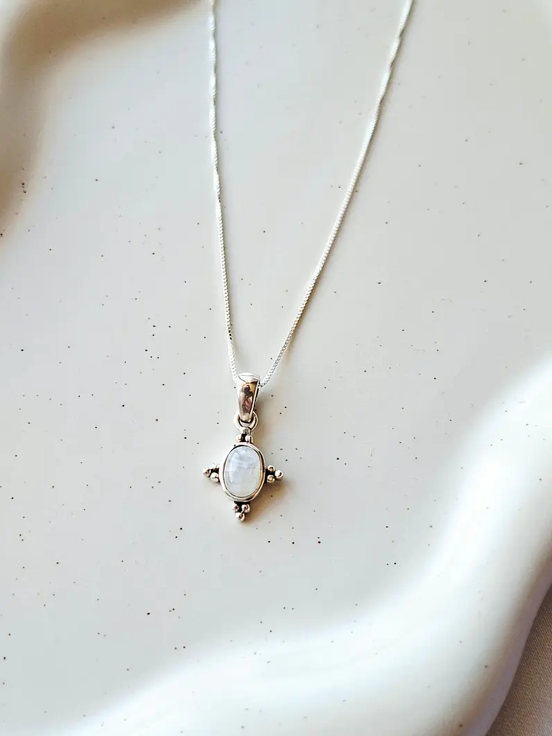 Collar Aura Luna - plata 925 4