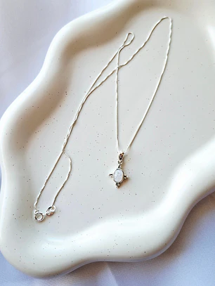 Collar Aura Luna - plata 925