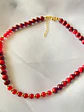 Collar red gold - Miniatura 3