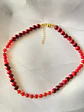 Collar red gold - Miniatura 1