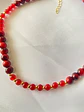 Collar red gold - Miniatura 4
