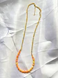 Collar Cornalina gold - Miniatura 1