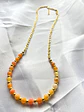 Collar Cornalina gold - Miniatura 4