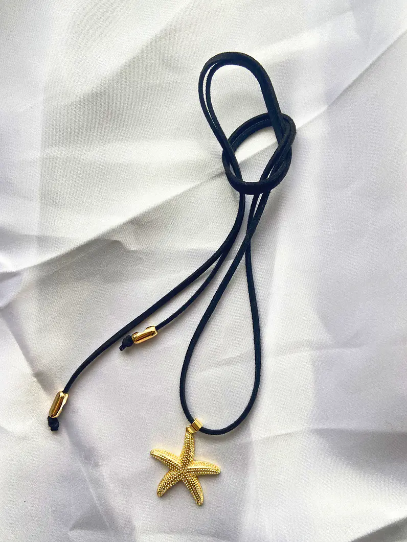 Collar Gamuza mar 2