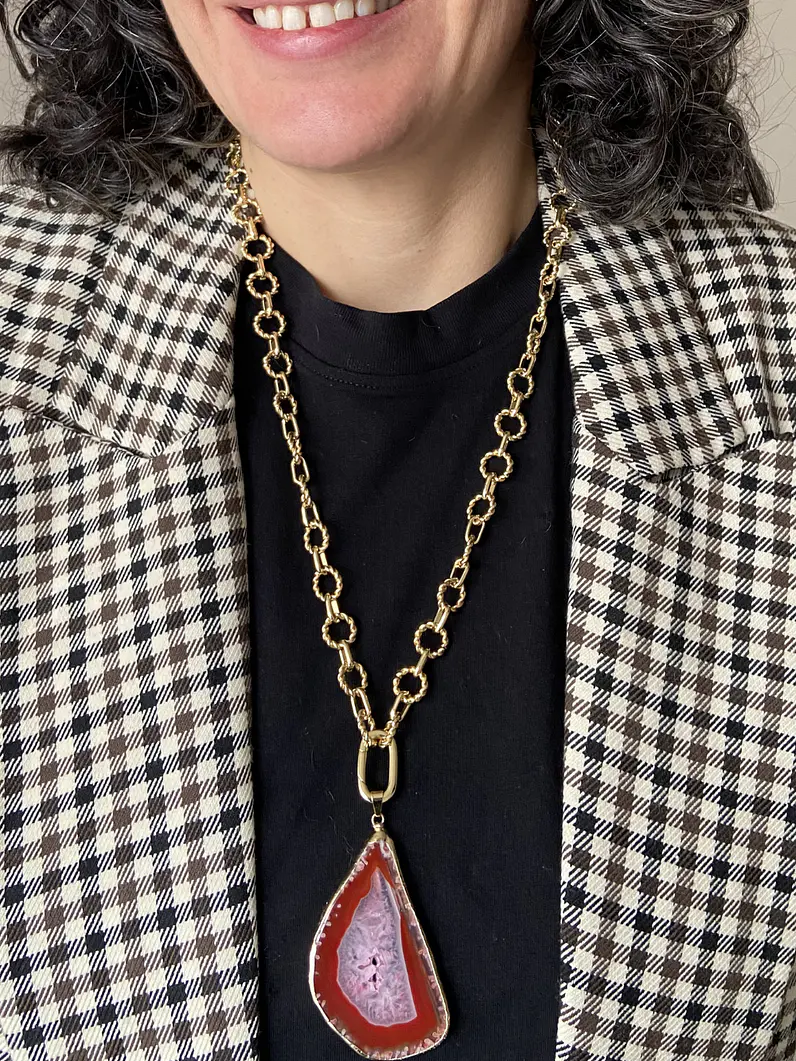 Collar Ágata Roja 4
