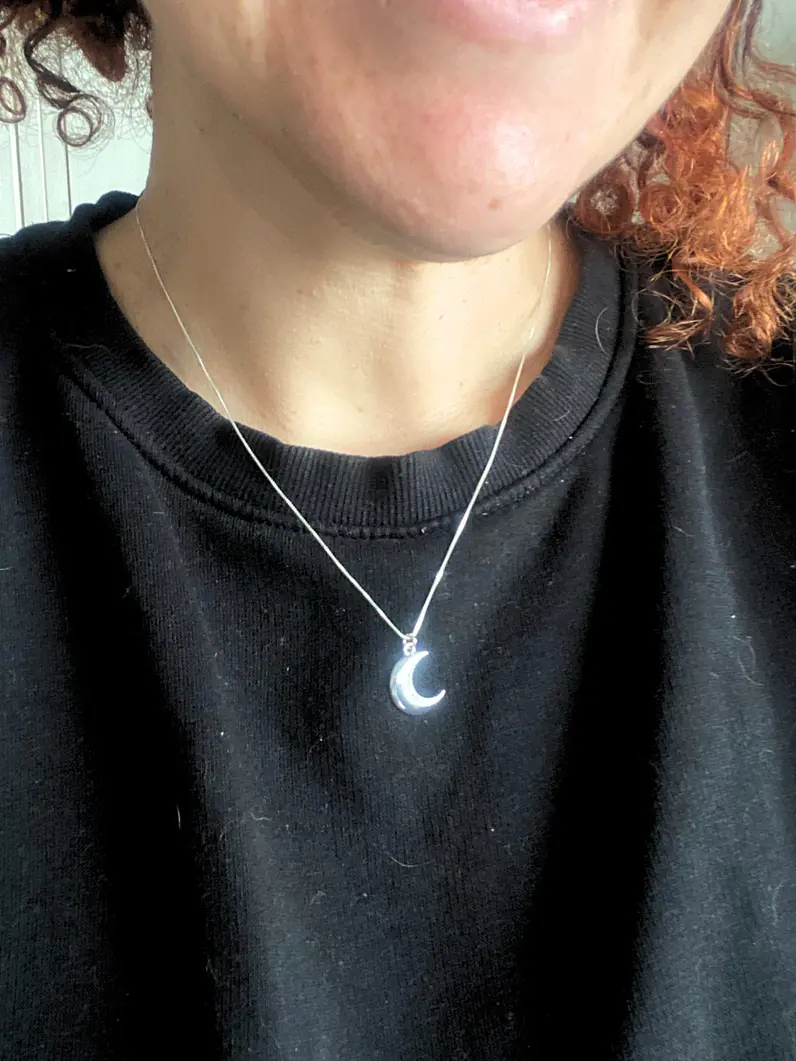 Collar Luna brillante 4