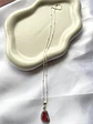 Collar Rubí Plata - Miniatura 3