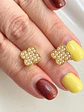 Aros Trebol gold - Miniatura 2