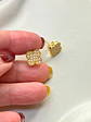 Aros Trebol gold - Miniatura 4