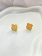 Aros Trebol gold - Miniatura 3