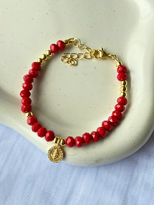 Pulsera virgen protección