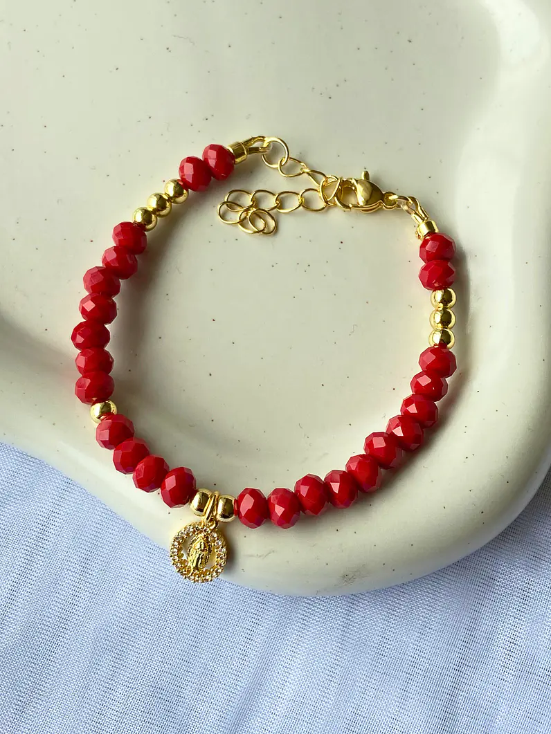 Pulsera virgen protección 1