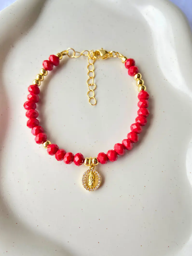 Pulsera virgen protección 4
